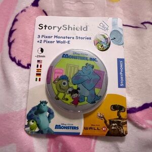 Disney Pixar Monsters Inc. and Wall-E StoryShield Headphones - Blue and Green